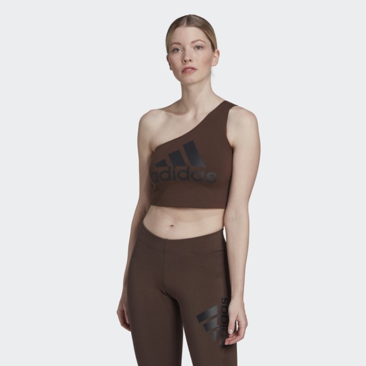 Adidas Future Icons Badge Of Sport Débardeur Marron élégant