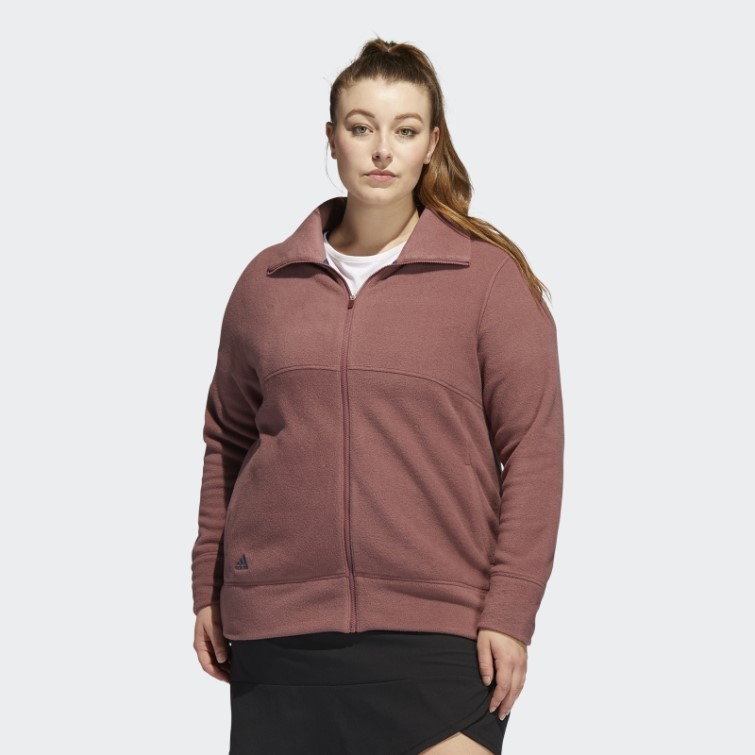 Veste Polaire Adidas (grande Taille) Bordeaux