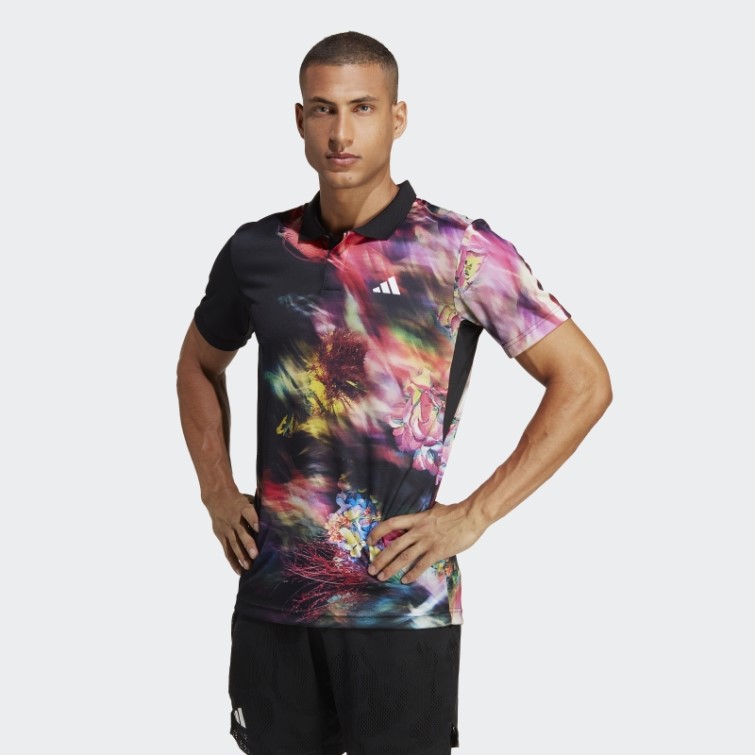 Adidas Multicolore Melbourne Tennis Heat.rdy Freelift Polo