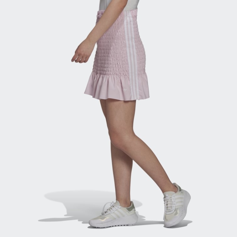 Adidas Jupe Smockée Rose