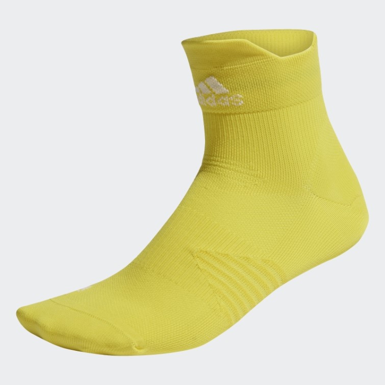 Chaussettes De Running Performance Cheville Jaune Adidas