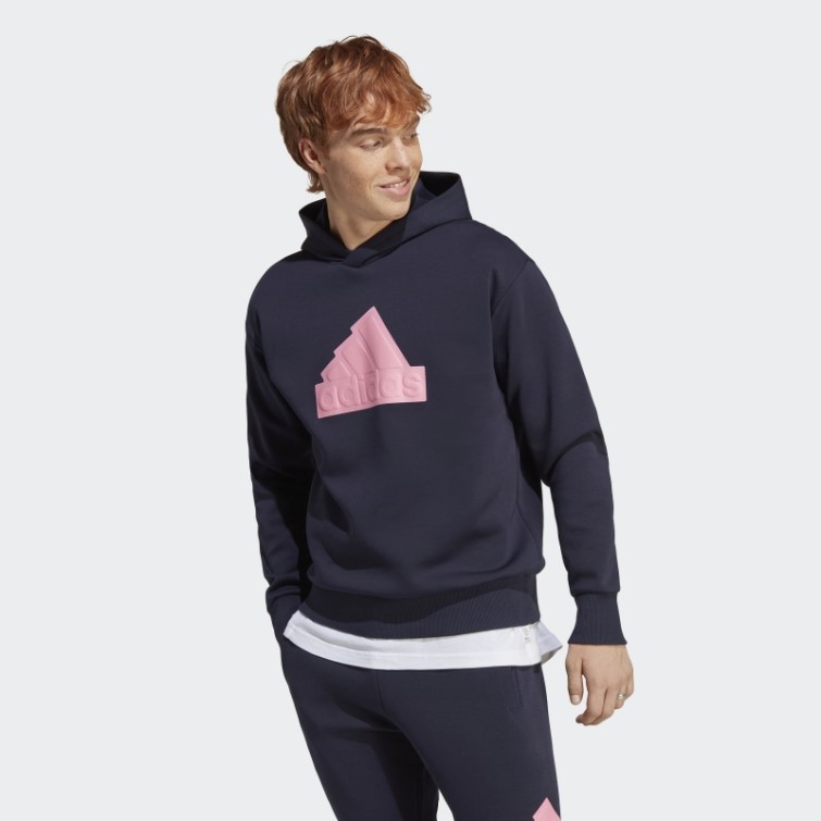 Adidas Future Icons Badge Of Sport Sweat à Capuche Encre