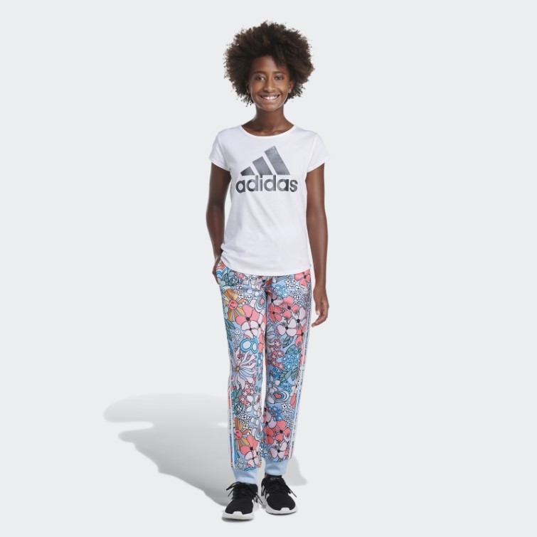 Pantalon De Jogging En Tricot Imprimé Ciel Adidas