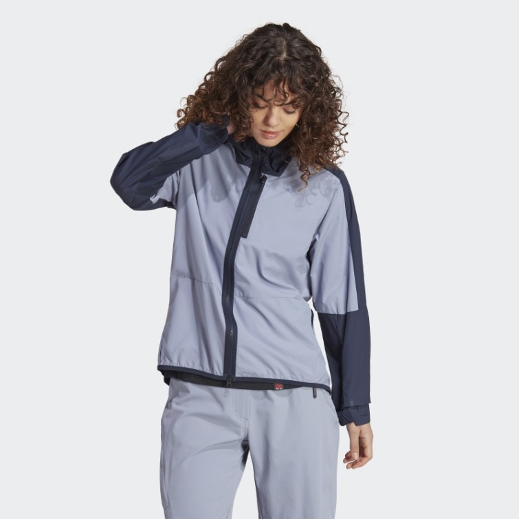 Adidas Five Ten Wind Veste Argent Violet