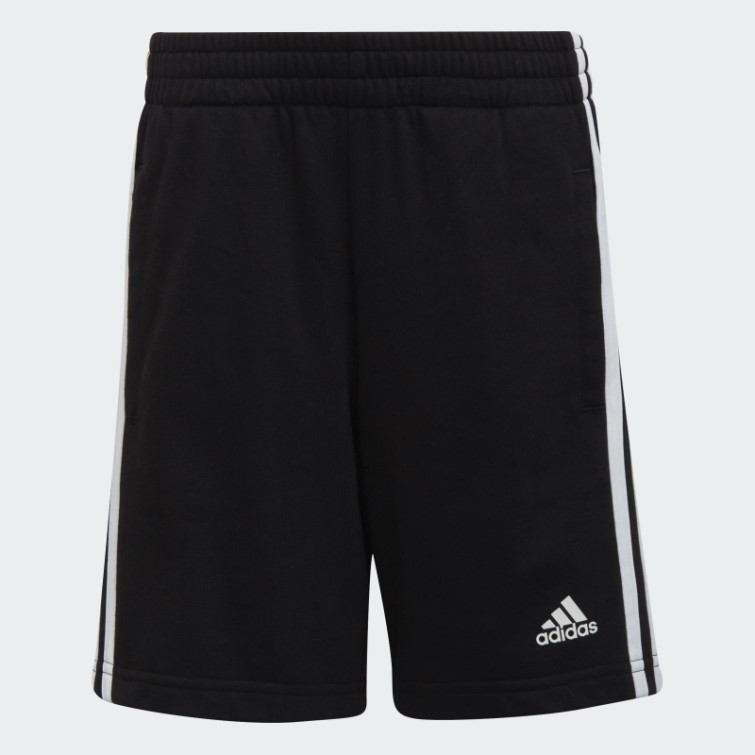 Short Adidas Essentials 3 Bandes Blanc