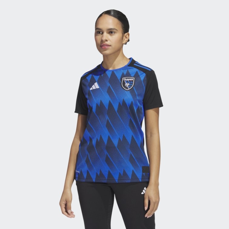 Maillot Domicile San Jose Tremblements De Terre 23/24 Adidas Bleu