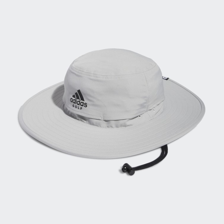 Chapeau De Soleil De Golf à Large Bord Adidas Gris