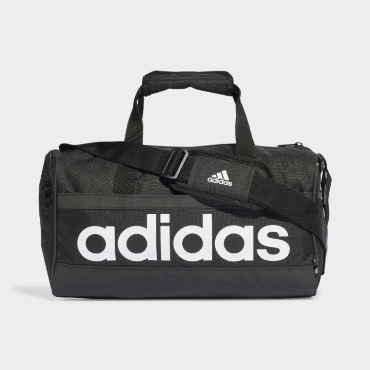 Sac Polochon Essentials Linear Extra Petit Adidas Noir