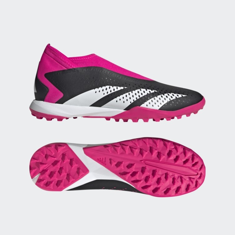 Adidas Predator Precision.3 Chaussures De Football Sans Lacets Pour Terrain Synthétique Noir
