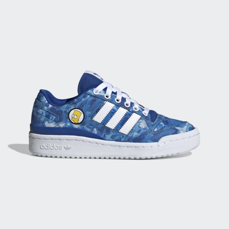 Bleu Roi/blanc