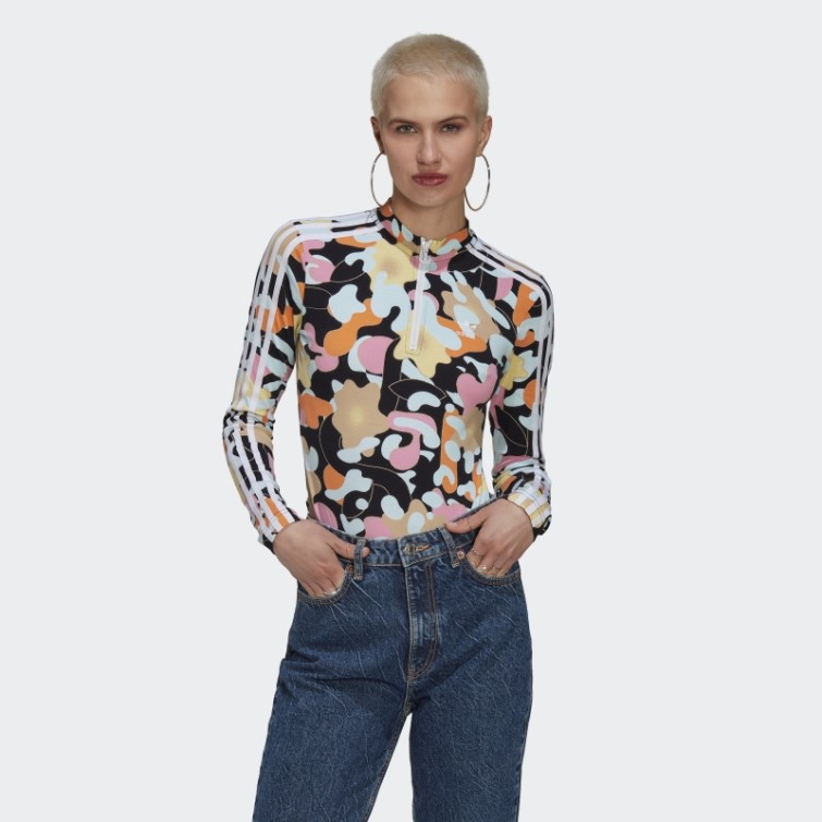 Adidas Body Manches Longues Multicolore