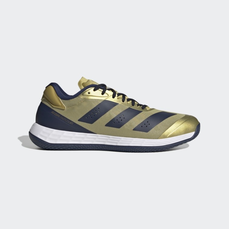 Adidas Or Métallique Adizero Fastcourt Chaussures