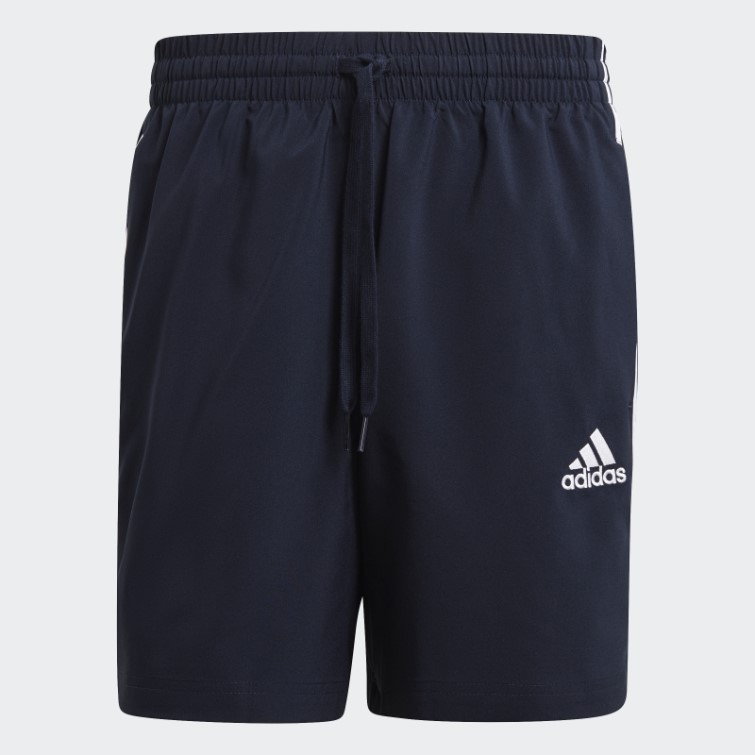 Adidas Aeroready Essentials Chelsea 3-stripes Short Blanc élégant