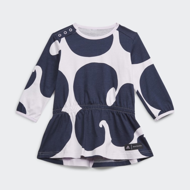 Robe Marimekko Bleu Marine Adidas