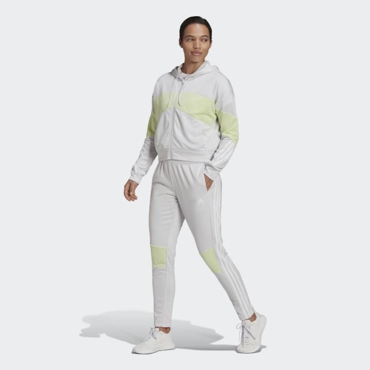 Adidas Sportswear Bold Block Survêtement Fashion Dash Gris