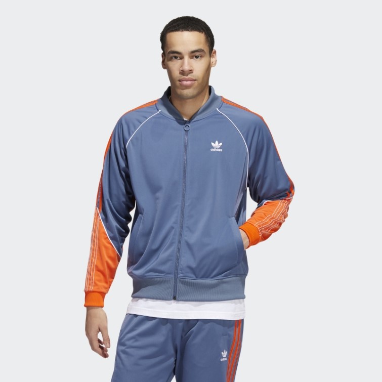 Veste De Survêtement En Acier Tricot Sst Adidas