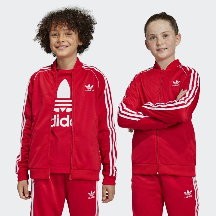 Adicolor Sst Track Top Adidas écarlate