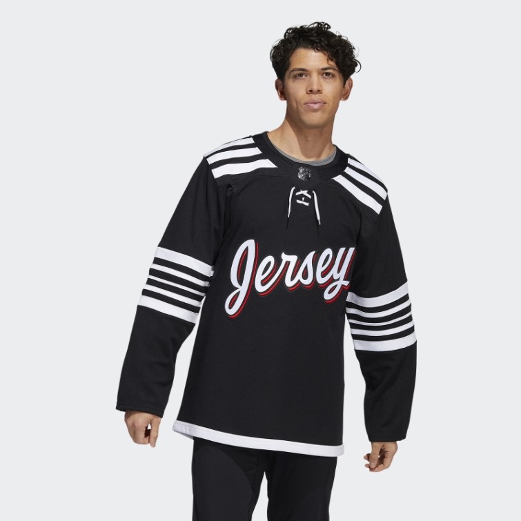 Maillot Adidas Devils Away Authentique Noir