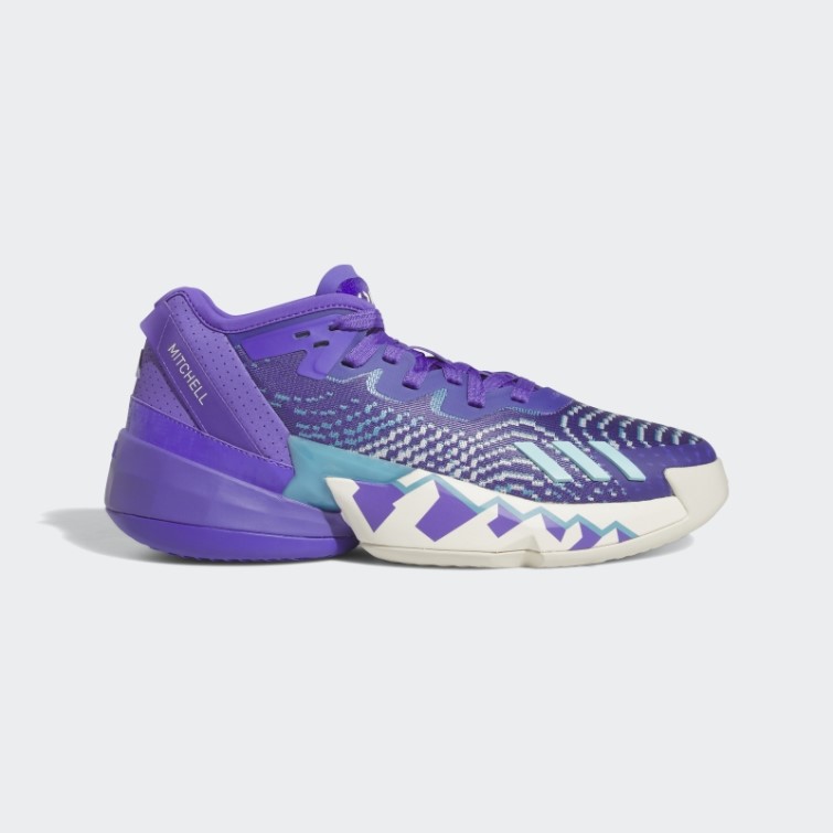 Jonc Violet/blanc/aqua