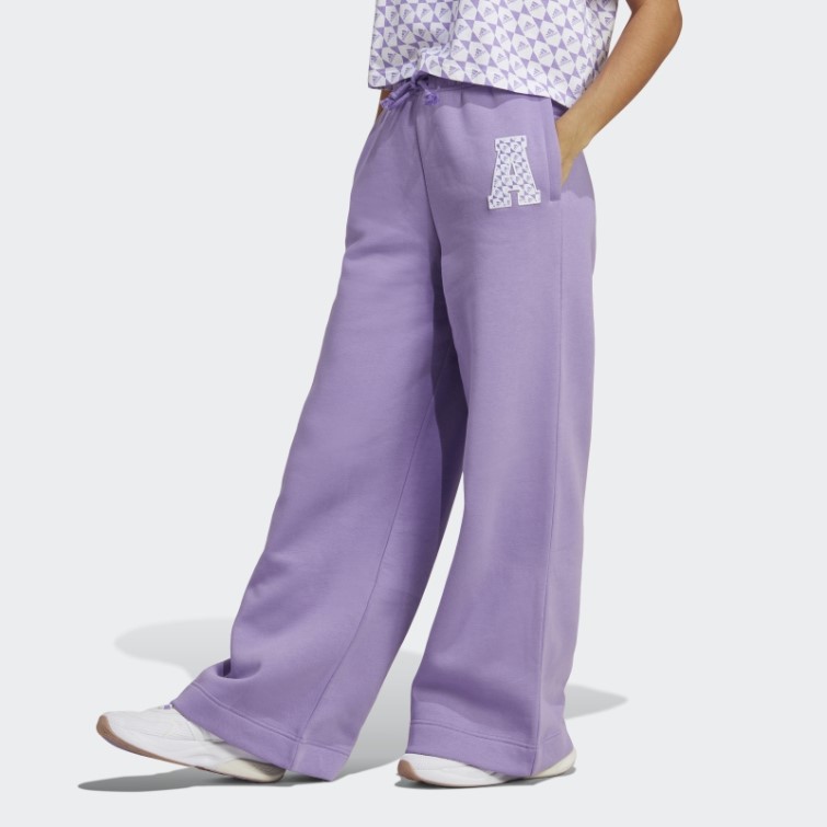 All Szn X Logomania Pantalon De Jogging Large Adidas Violet