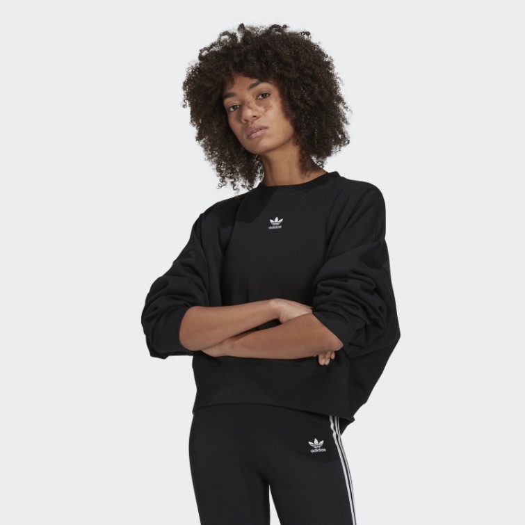 Sweat Polaire Adidas Adicolor Essentials Noir