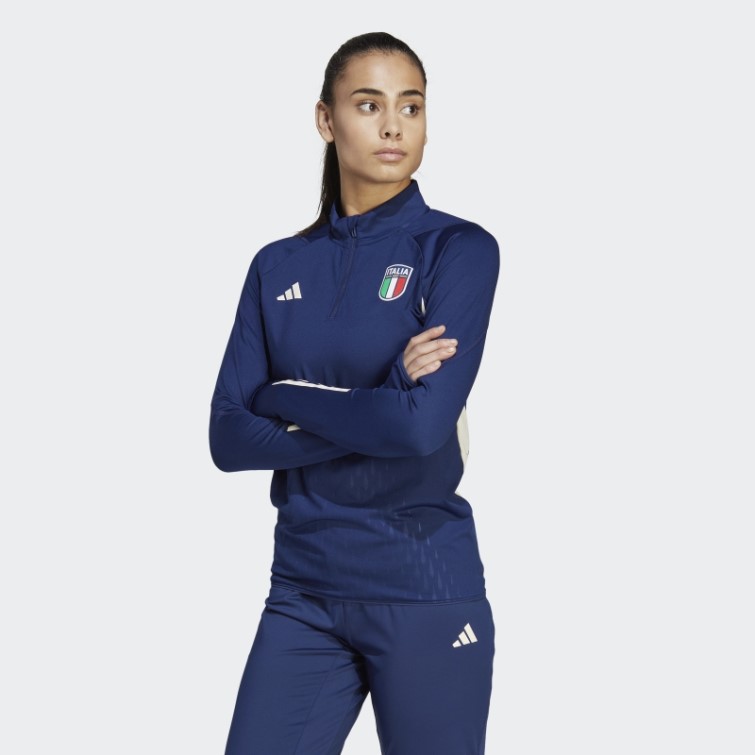 Adidas Italy Tiro 23 Pro Top Bleu Foncé