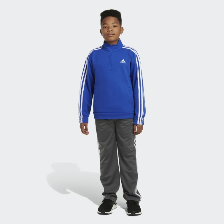 Adidas Half Zip 3s Plovr Bleu Royal
