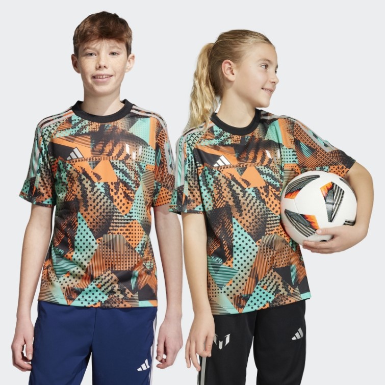 Adidas Messi Maillot D'entraînement Graphique Noir