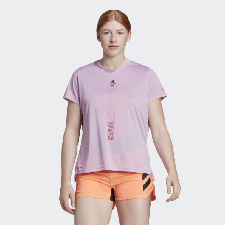 Terrex Agravic Bca Tee Lilas Adidas