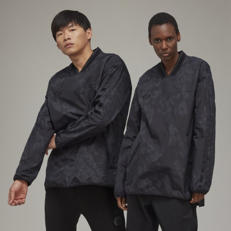 Y-3 T-shirt à Manches Longues à 3 Bandes Adidas