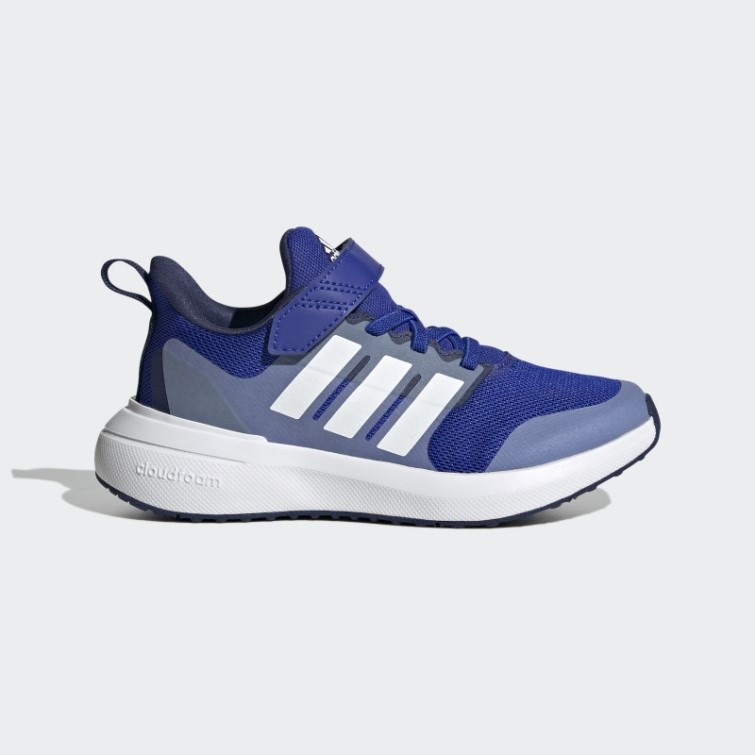 Adidas Fortarun 2.0 Cloudfoam Elastic Lace Top Strap Chaussures Noir