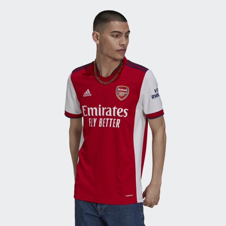 Adidas Maillot Domicile Arsenal 21/22 Blanc