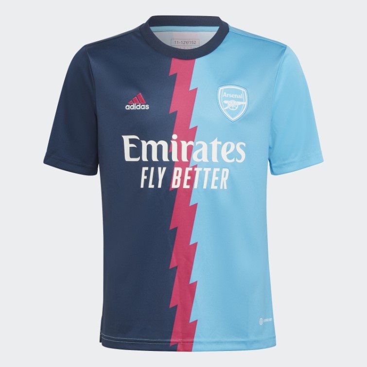 Maillot Pre-match Arsenal Adidas Bleu Marine
