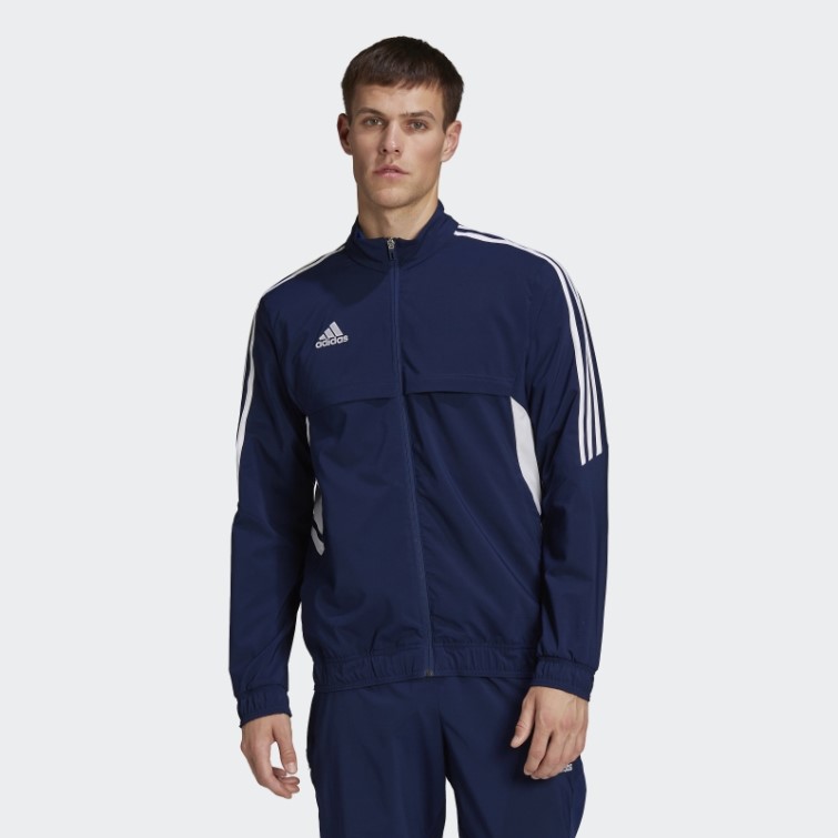 Adidas Condivo 22 Presentation Track Top Bleu Marine