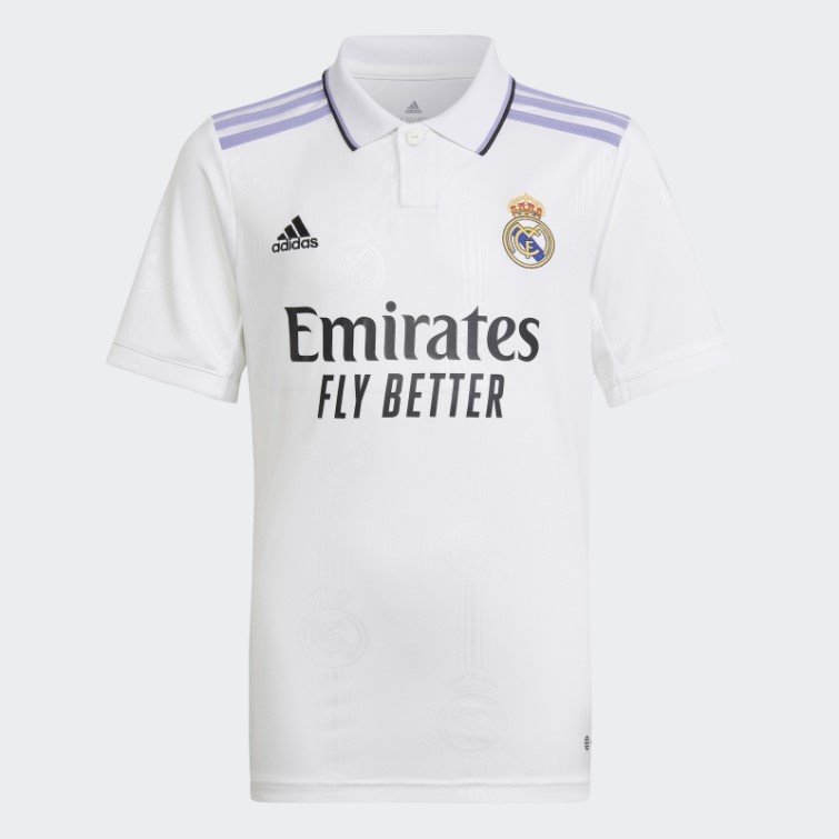 Adidas Maillot Domicile Real Madrid 22/23 Blanc