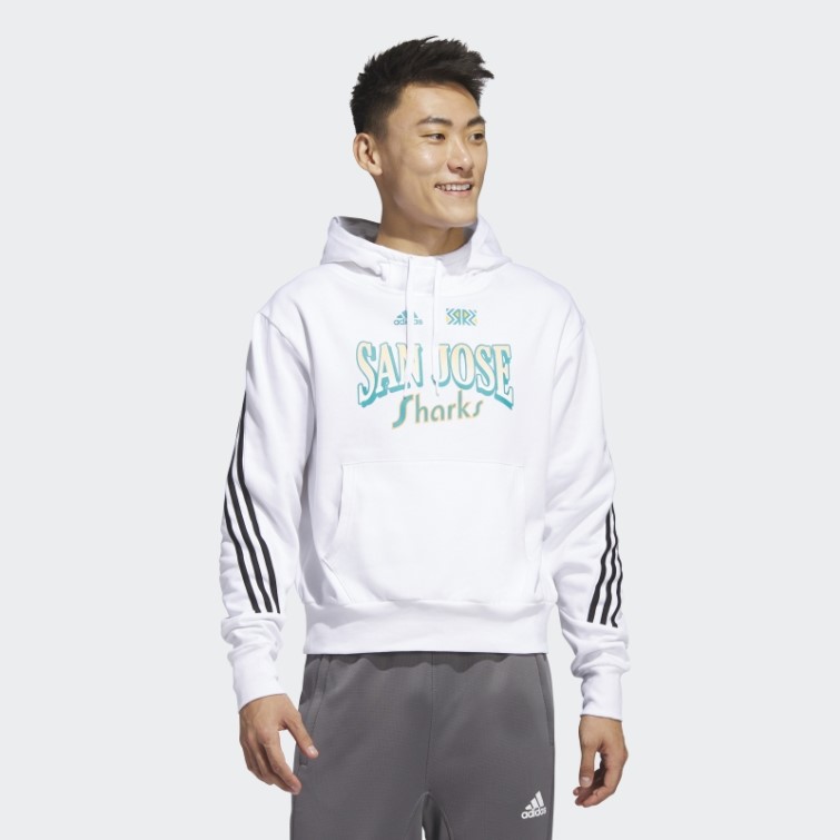 Pull Adidas Sharks Lifestyle Blanc