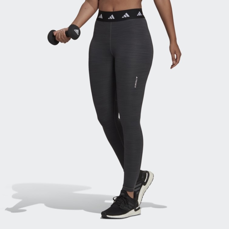 Adidas Techfit Period Proof 7/8 Legging Gris Foncé Chiné