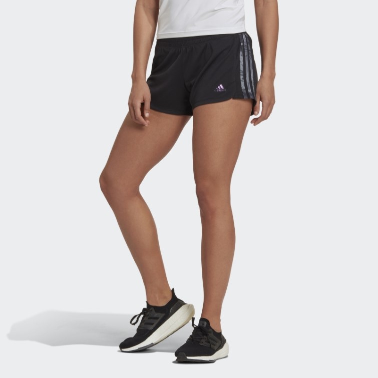 Short Adidas Aeroready Made For Training Floral Pacer Noir