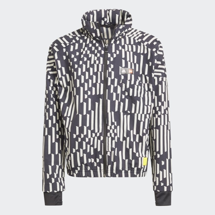 Coupe-vent Adidas X Lego Vidiyo Métal Gris Chaud