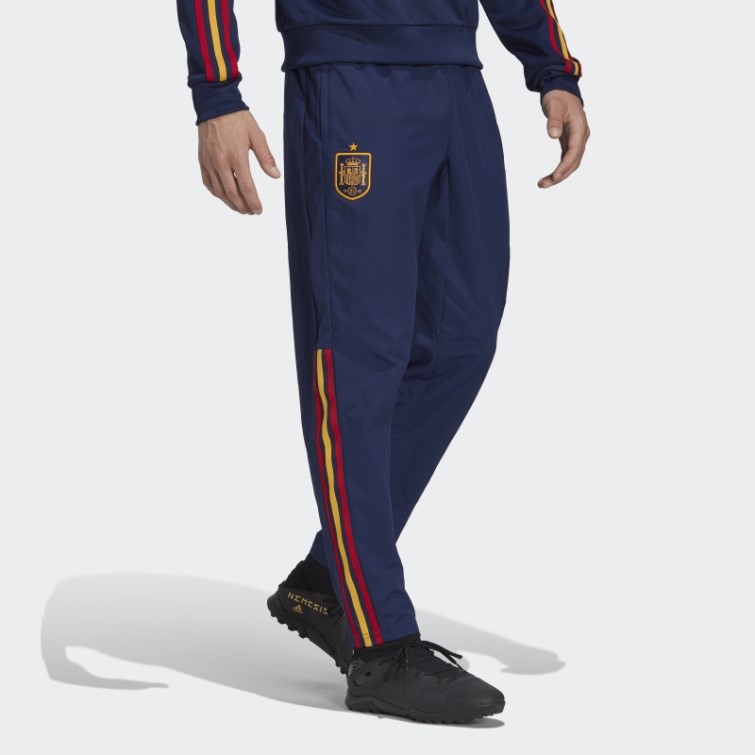 Pantalon De Survêtement Adidas Spain Travel Bleu Marine