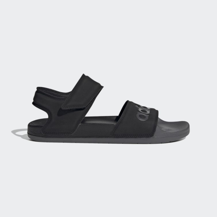 Adidas Adilette Sandales Gris Mode