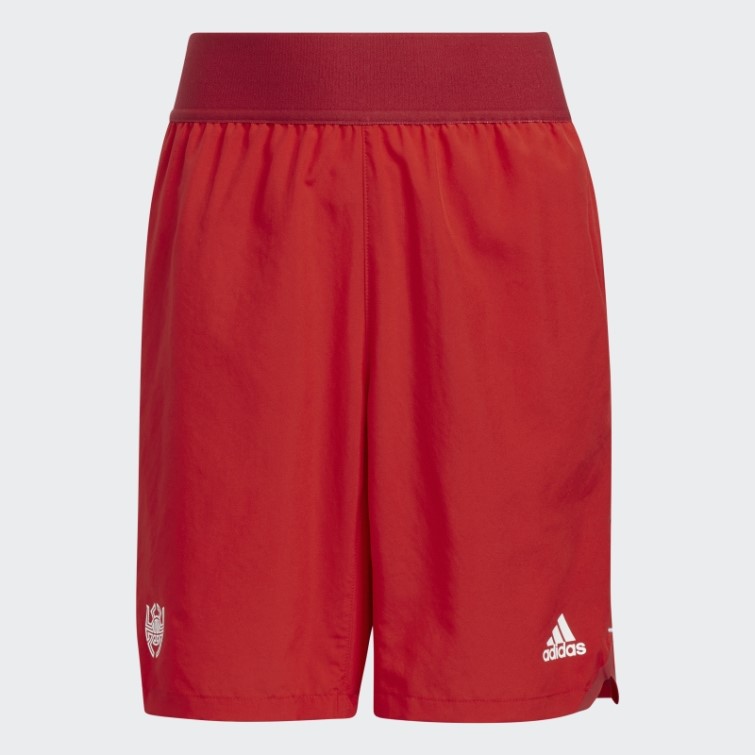 Adidas Donovan Mitchell Rouge Numéro 4 Short