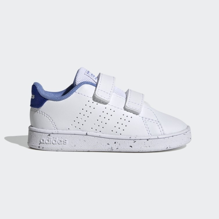 Adidas Avantage Lifestyle Court Deux Chaussures Auto-agrippantes Bleu