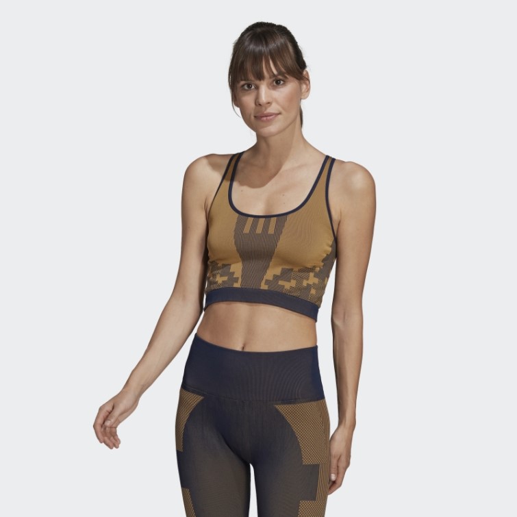 Adidas X Karlie Kloss Top Superposé En Maille Sans Couture Mesa