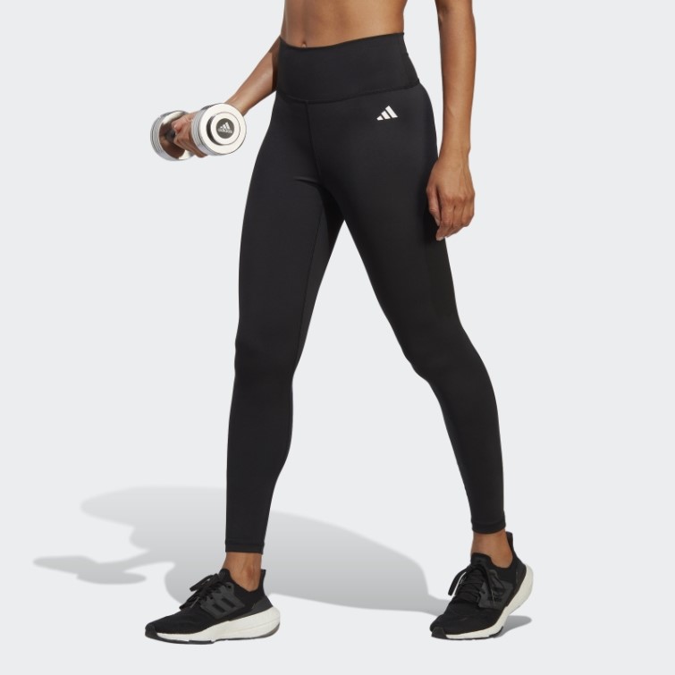 Legging Taille Haute Adidas Training Essentials 7/8 Noir