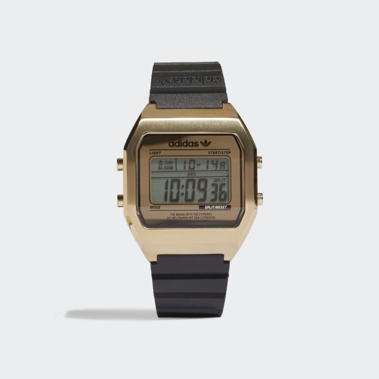 Montre Adidas Digital Two R Or Métallisé