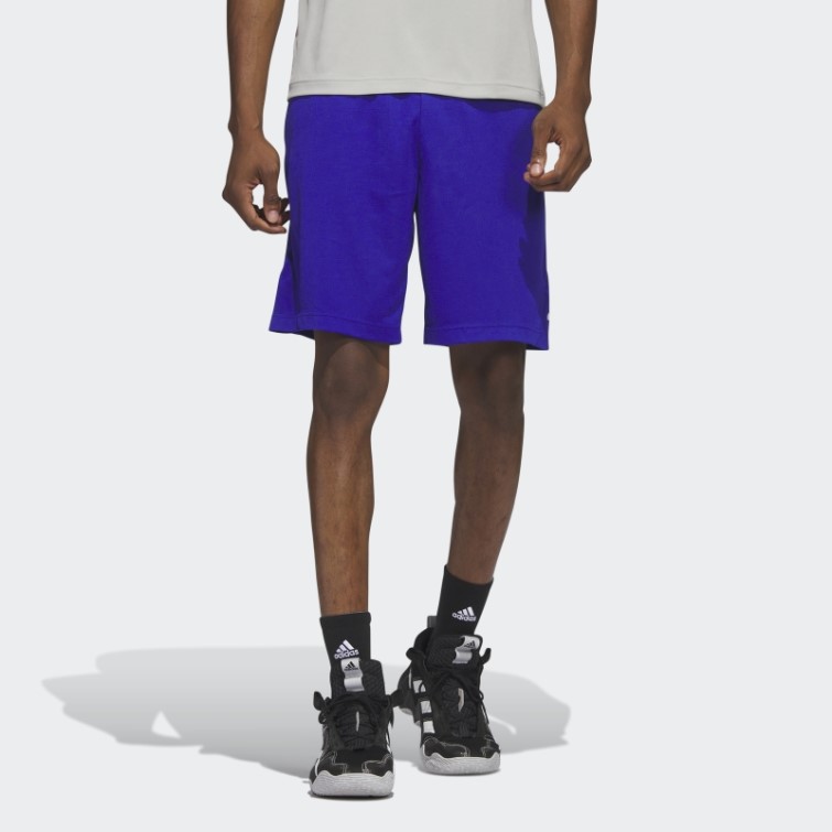 Adidas Short De Basket Badge Of Sport Bleu