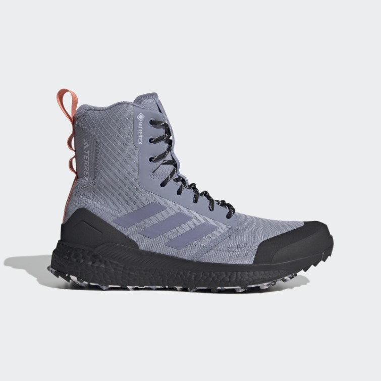 Argent Violet Terrex Free Randonneur Xploric Gore-tex Parley Chaussures Adidas