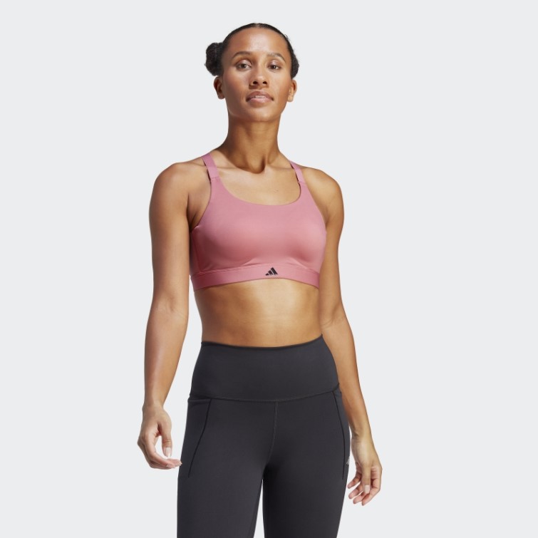 Soutien-gorge D'entraînement à Maintien élevé Tlrd Impact Luxe Rose Adidas