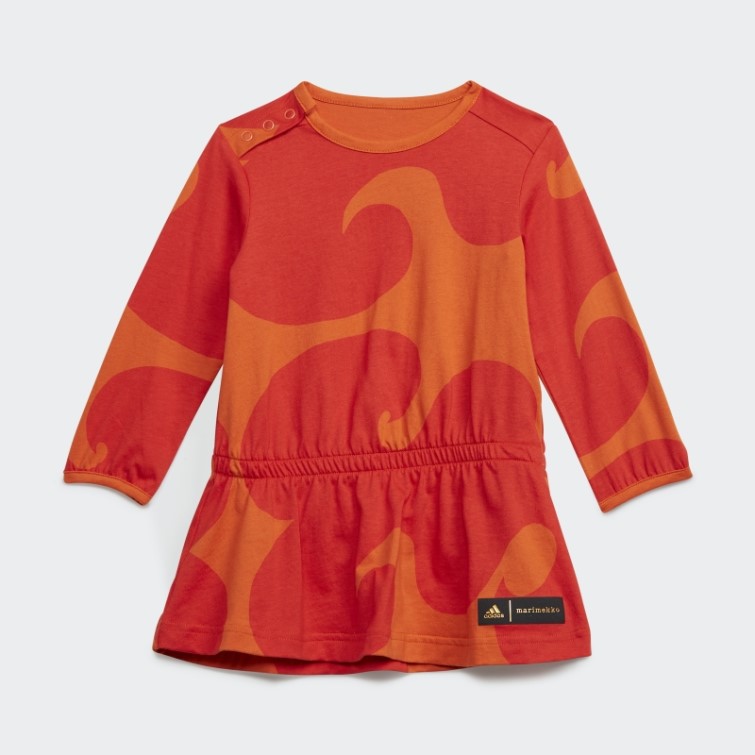 Robe Marimekko Orange Adidas